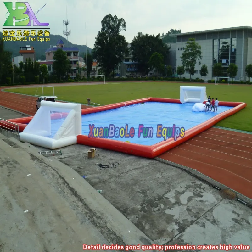 Inflatable Soccer Bubble Bumper Ball Field/ Quality Assurance Portable Football Field Inflatable Soccer Pitch