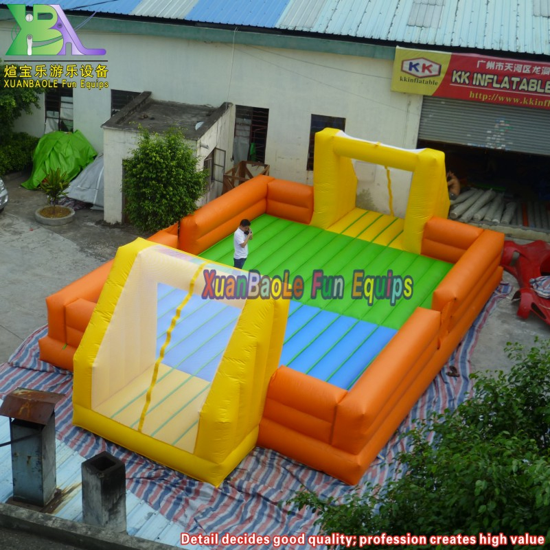 Inflatable Soccer Bubble Bumper Ball Field/ Quality Assurance Portable Football Field Inflatable Soccer Pitch