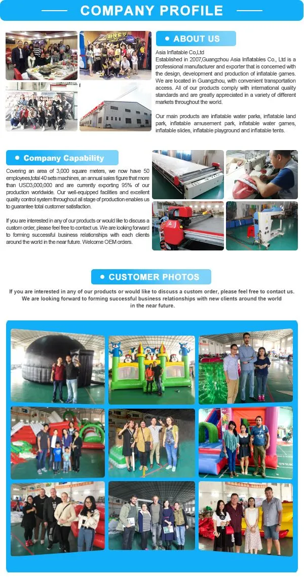 Inflatable Sport Game Inflatable Bossaball Game Bossaball Court for Adult