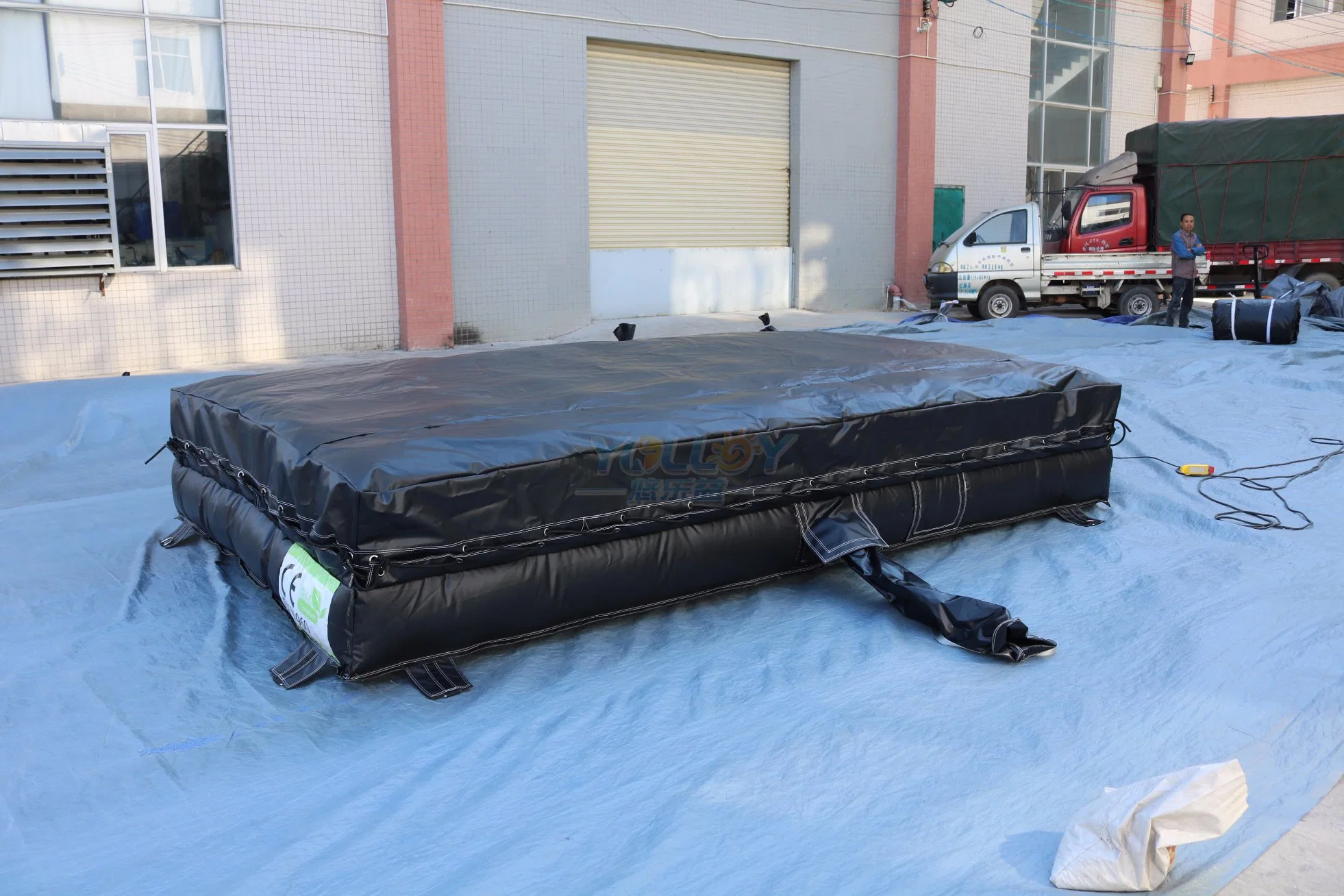 Inflatable Stunt Jumping Airbag Inflatable Cushion Landing Ramp