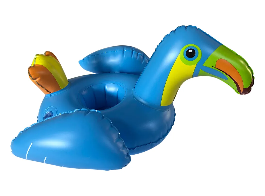 Inflatable Toucan Cup Drink Holder Pool Floats