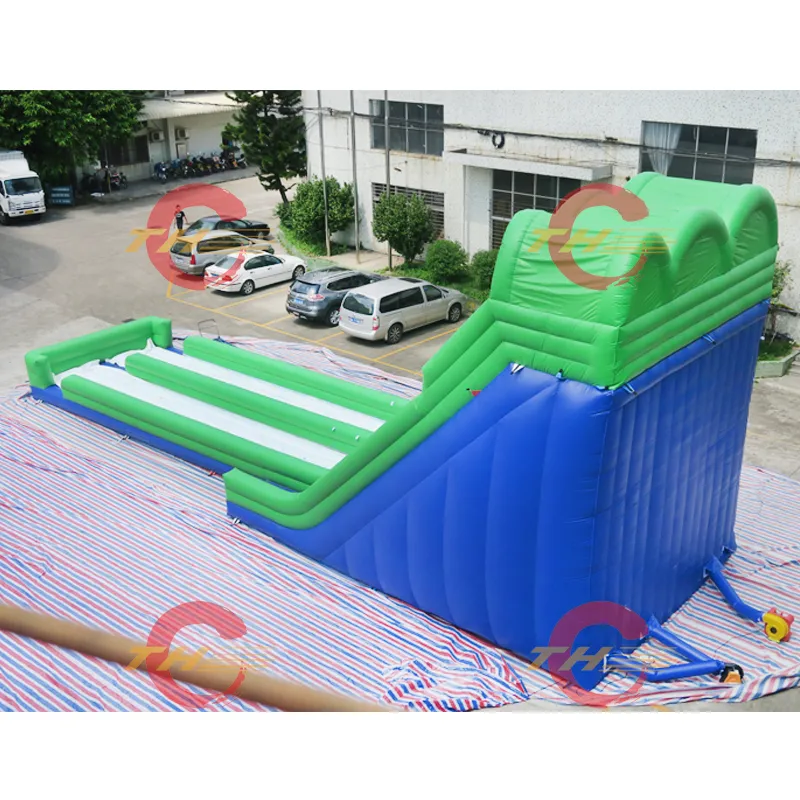 Inflatable Water Slide 20*6*8m Outdoor Giant Inflatable Hippo Water Slide