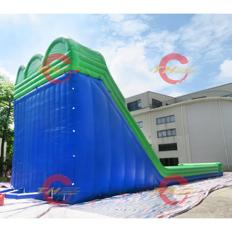 Inflatable Water Slide 20*6*8m Outdoor Giant Inflatable Hippo Water Slide