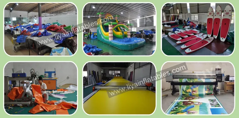 Large 2 Lanes Sea World Inflatable Slide for Adult and Kids
