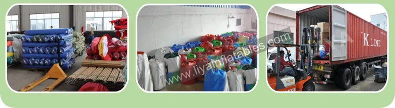 Large 2 Lanes Sea World Inflatable Slide for Adult and Kids