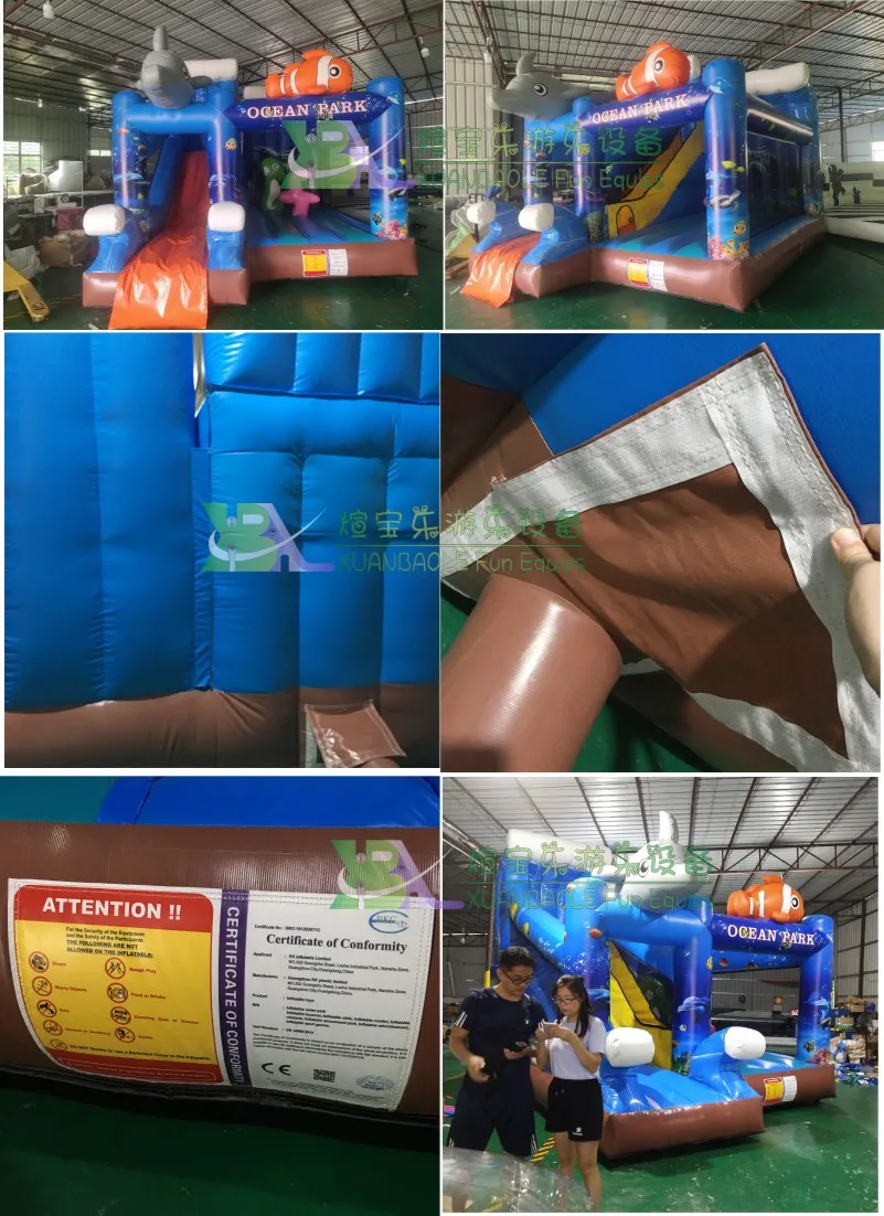 Macaron Colorful Pink Inflatable White Jumping Wedding Bouncy Castle Bounce House Inflatable Wedding Bouncer for Sale