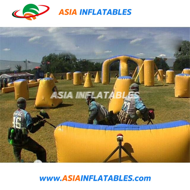 Military Tank Bunker , Inflatable Paintball Bunker for War Paintball Field