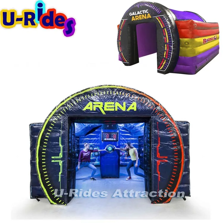 New inflatable sport game Light Speed Arena Carnival Games Interactive Game Rental