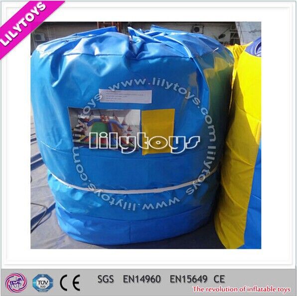Popular Promotional Slide Type Air Bouncer Jumping Combo for Kids