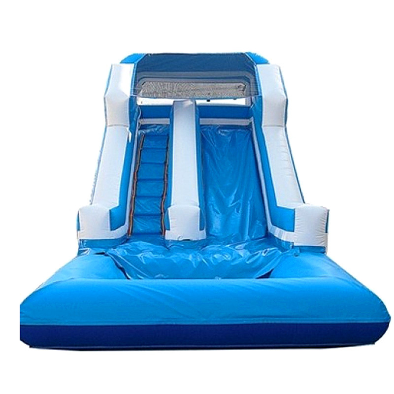 PVC Outdoor Amusement Toy Inflatable Bouncer Water Slide with Pool Bouncy Sliding
