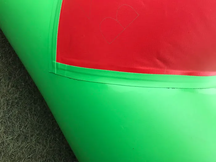 PVC Tarpaulin Inflatable Water Obstacle for Water Park