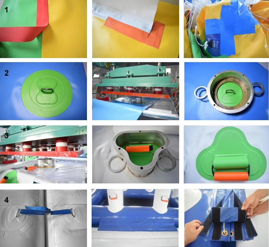 PVC Tarpaulin Inflatable Water Obstacle for Water Park