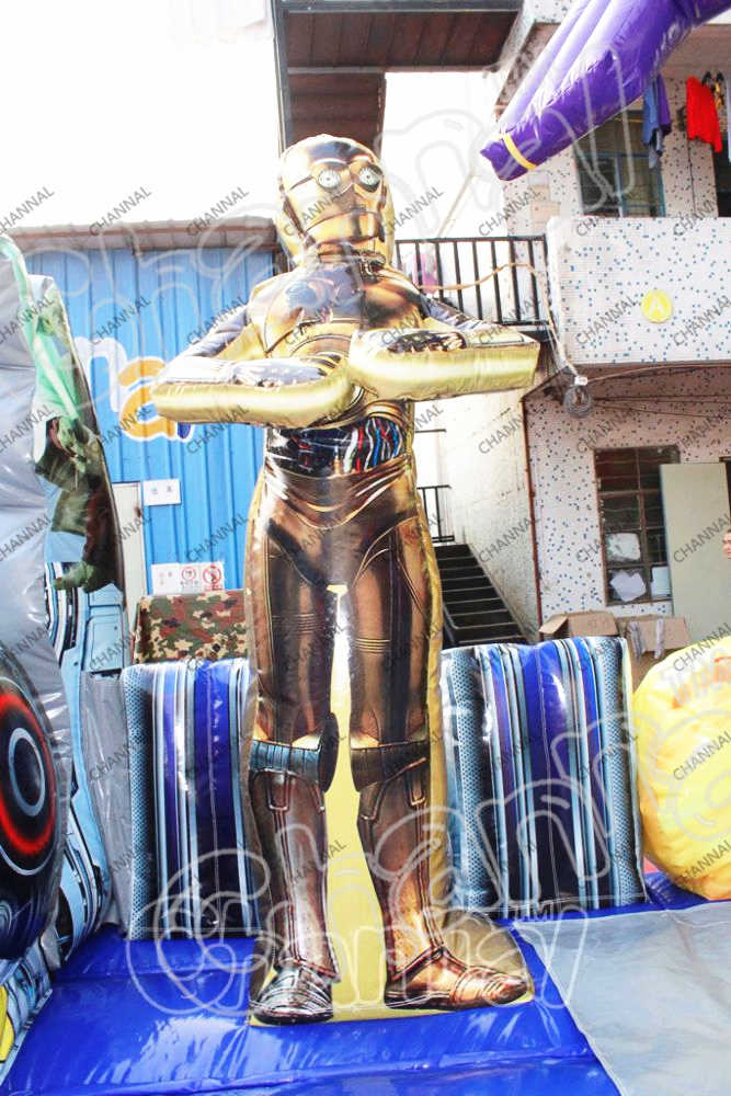 Star Wars Inflatable Commercial Inflatable Water Pool Slide Water Inflatable Slides / Water Slide / Inflatable Slide for Sale