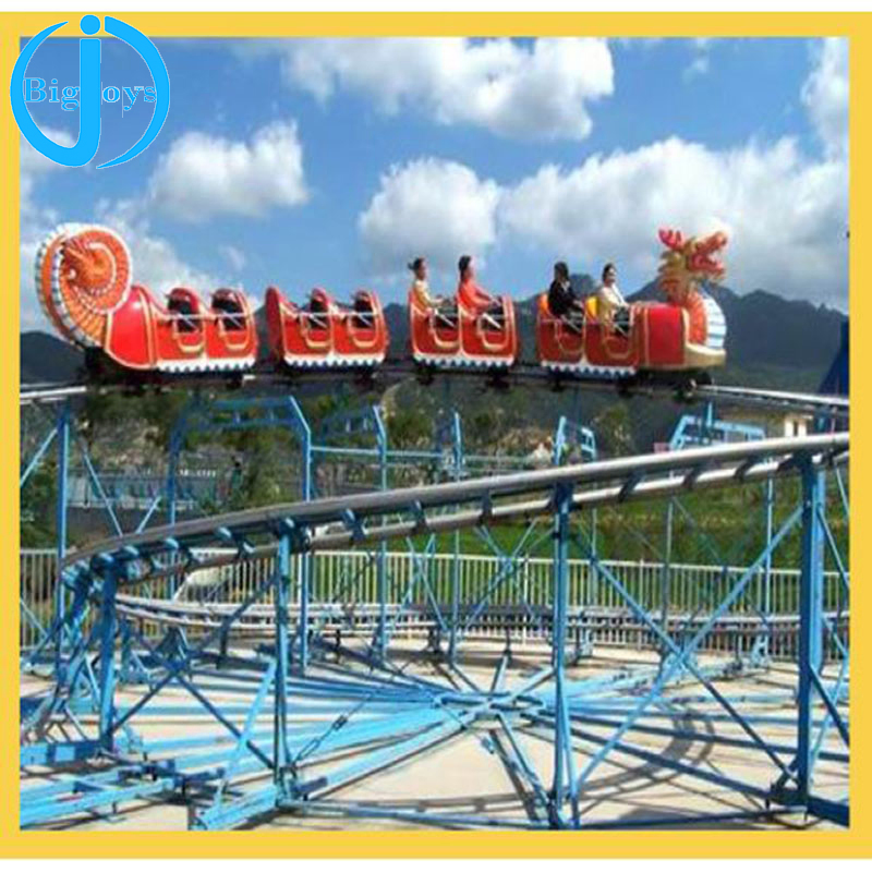 Theme Park Amusement Rides Roller Coaster for Sale/Attractions Roller Coaster Train Sliding Dragon