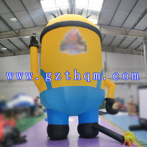with Air Delivery Cost to Door 6m 20FT Tall Giant Inflatable Minion Cartoon