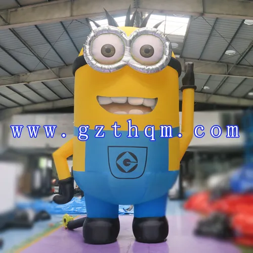 with Air Delivery Cost to Door 6m 20FT Tall Giant Inflatable Minion Cartoon